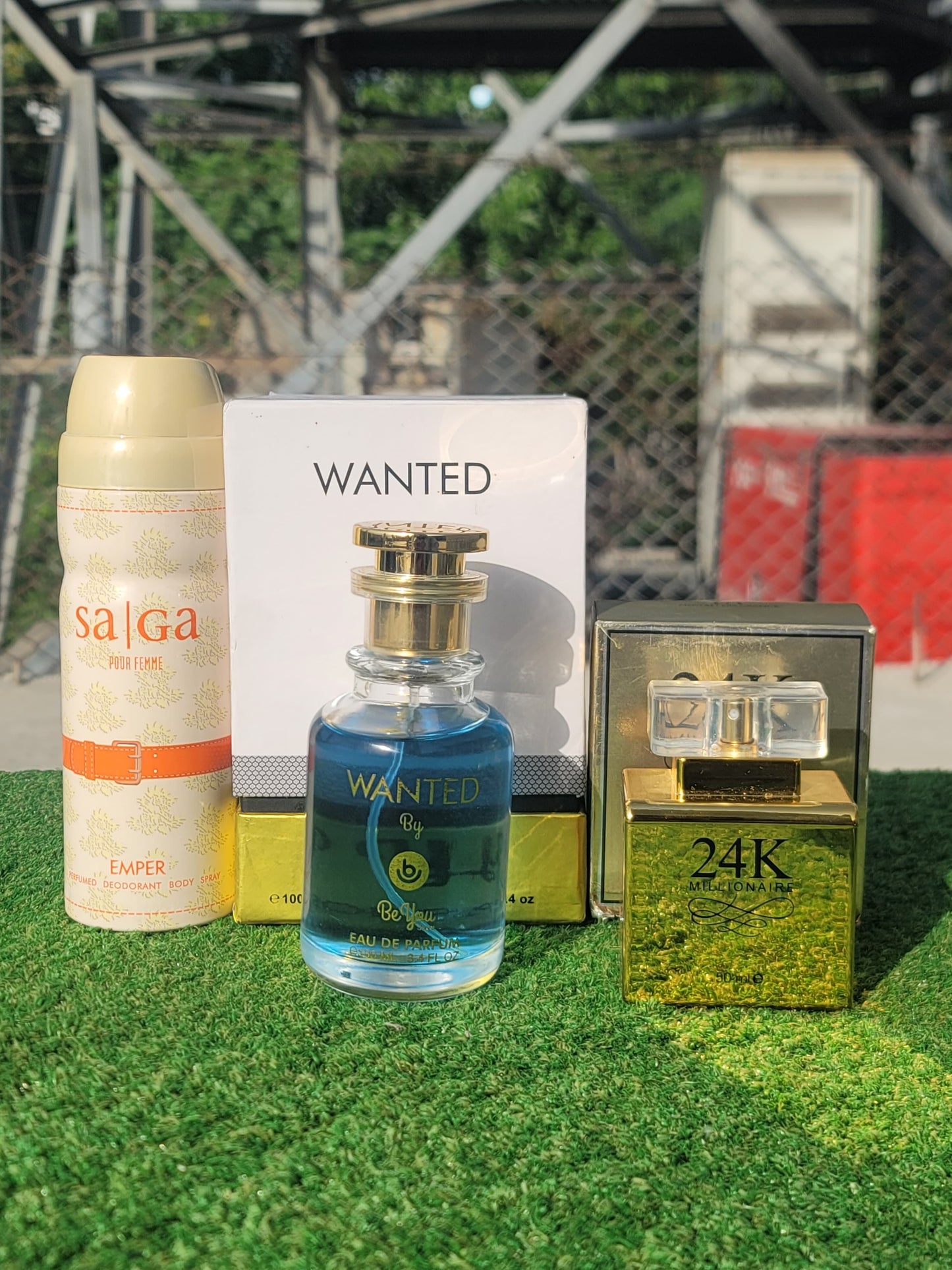 BUY 1 GET 2 FREE WANTED 24K AND BODY SPRAY