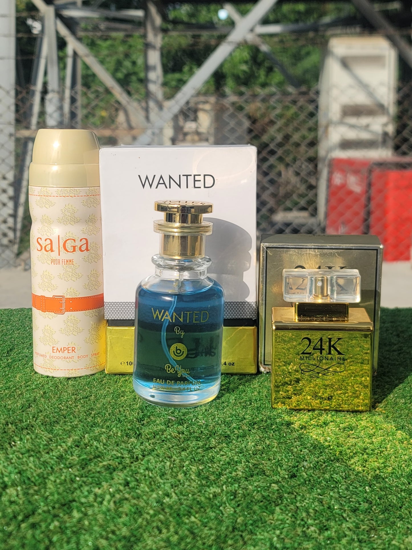 BUY 1 GET 2 FREE WANTED 24K AND BODY SPRAY