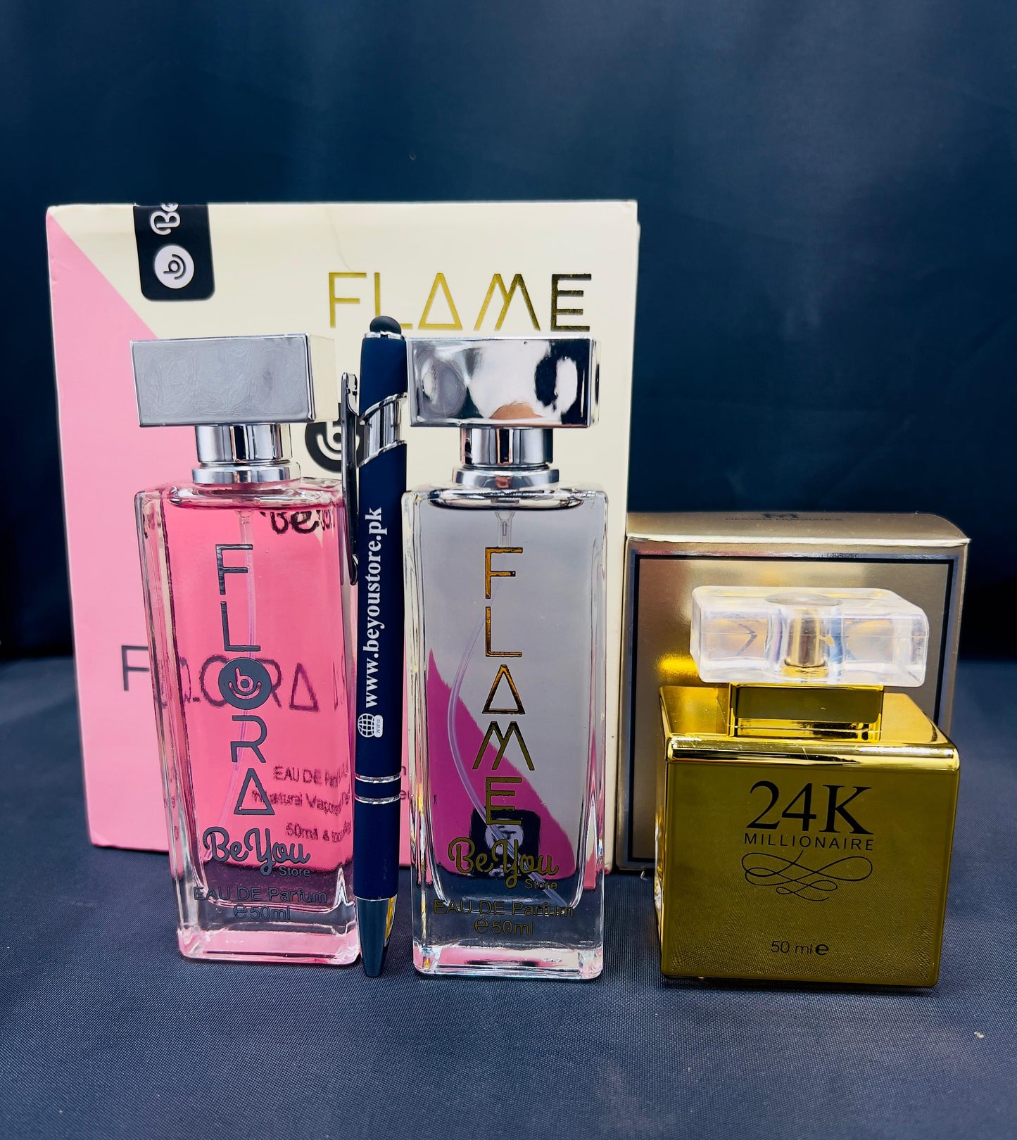 4 IN 1 DEAL 🔥 | FLAME + FLORA + 24K PERFUMES | 🎁 GIFT PEN