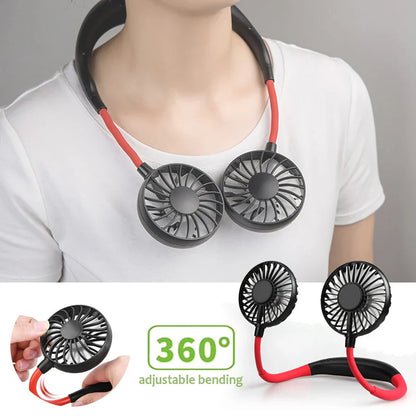 Rechargeable Portable Neck Fan