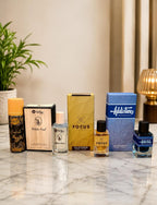Bari Eid Offer | Focus, Addiction, White Oud, Body Spray.