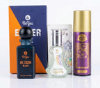 Elixer Blue | Free White Oud & Body Spray.
