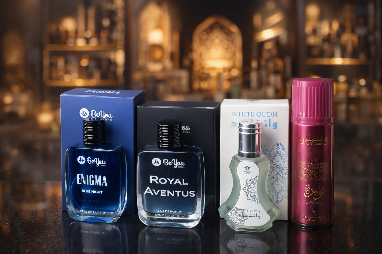 Enigma & Royal Aventus With Free White Oud + Free Body Spray