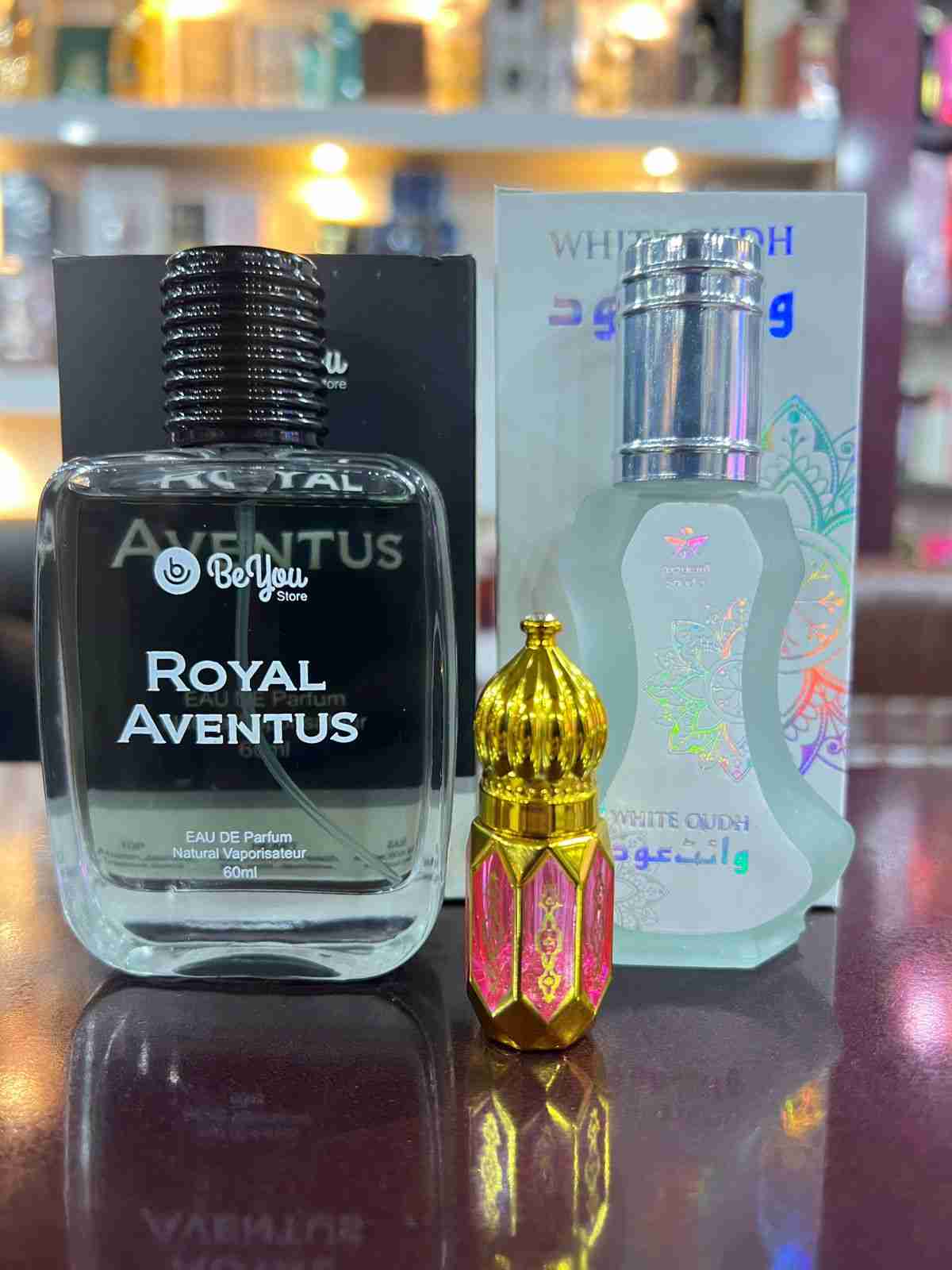 Royal Aventus Perfume + White Oud Perfume + Premium Attar Exclusive Luxury Deal
