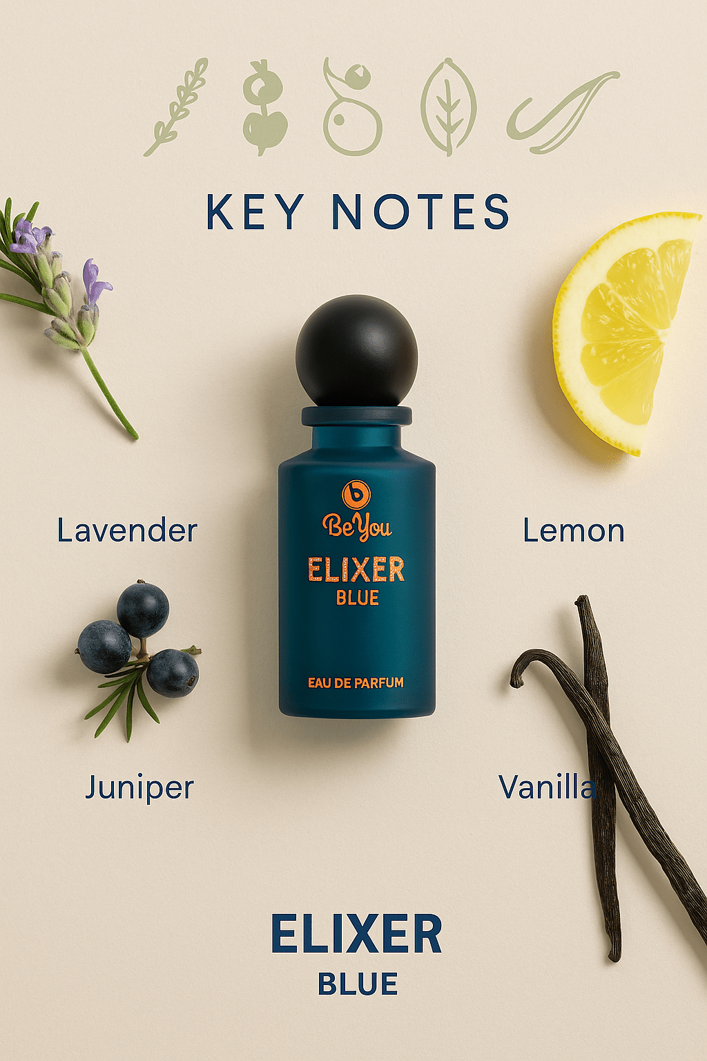 ELIXER BLUE | LONG LASTING PERFUME