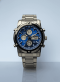 Skmei Blue Stone Watch