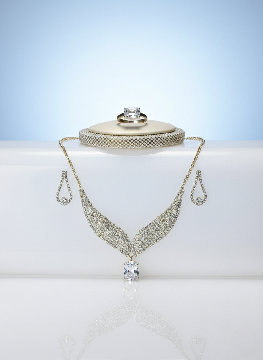 Crystal Bridal Necklace