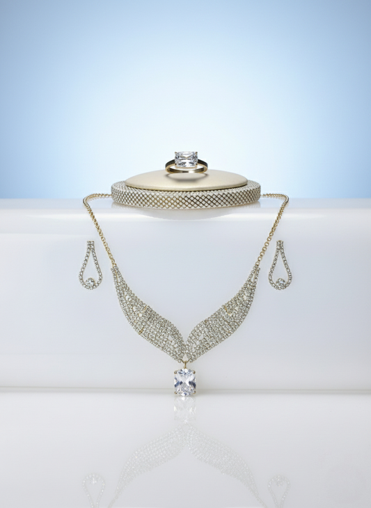 Crystal Bridal Necklace