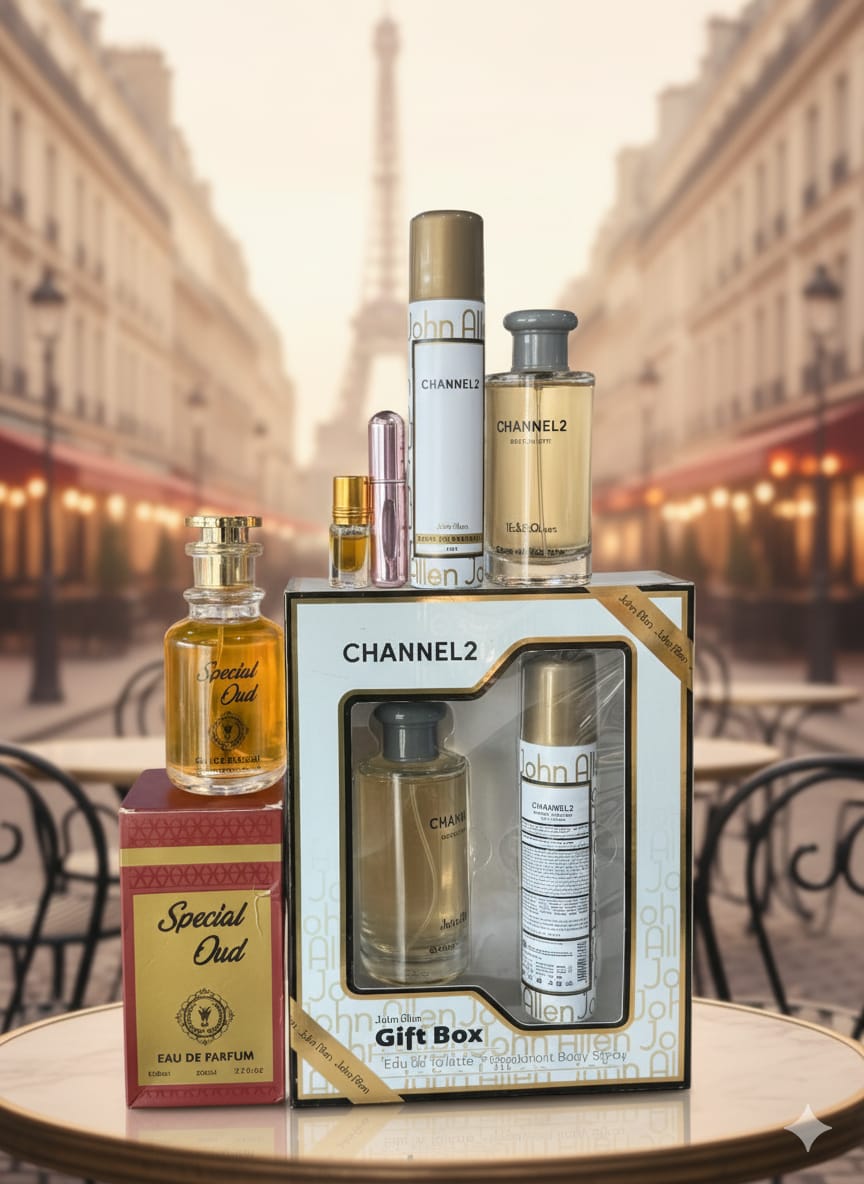 5 IN 1 SUMMER CLEARANCE SALE SPECIAL OUD GIFT BOX FEFILLER AND ATTAR