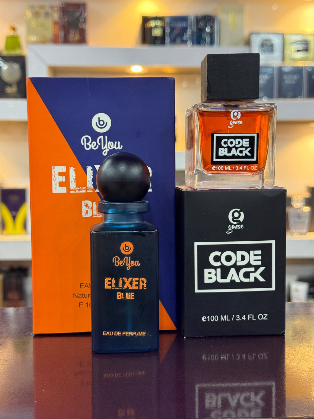 Buy 1 Get 1 Free | Elixer Blue With Code Black Gift 🎁