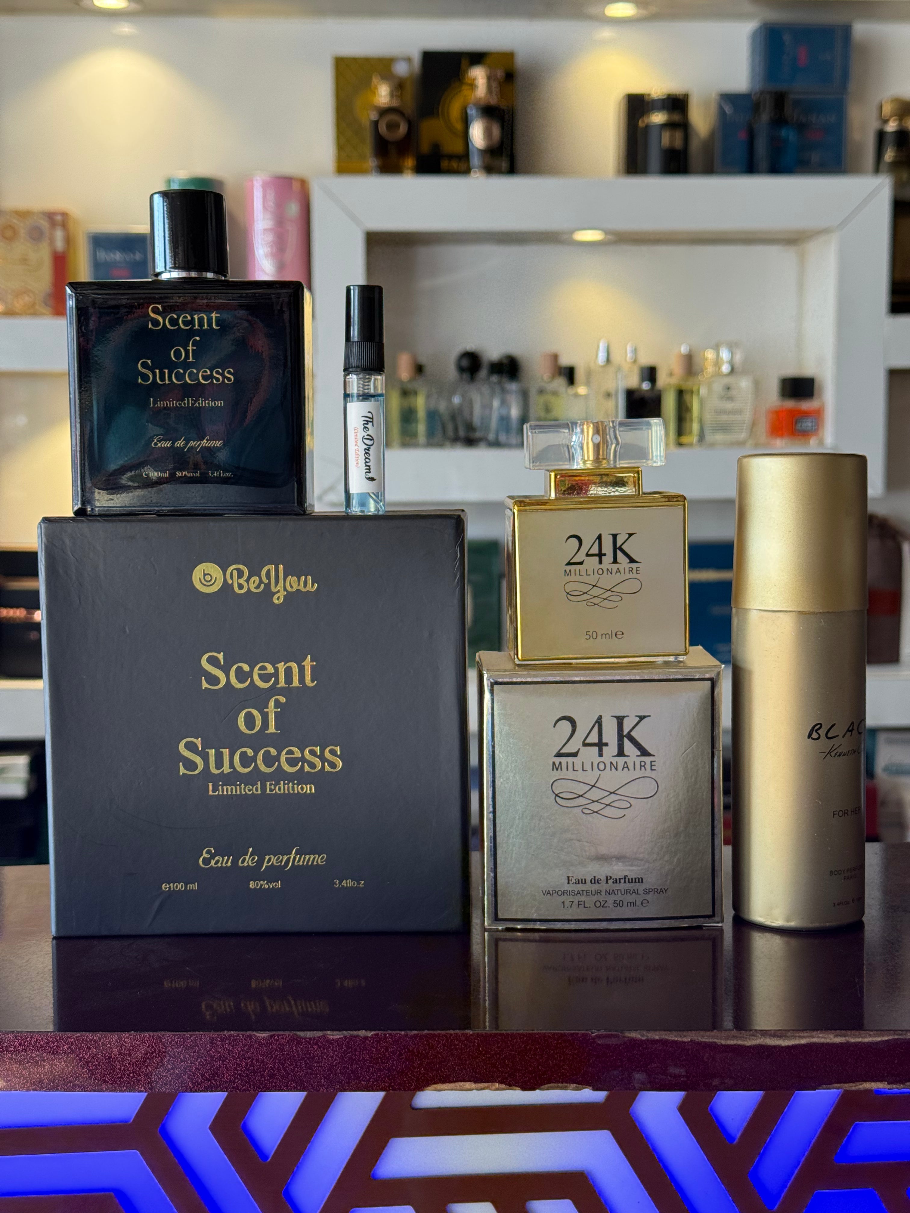 4 IN 1 | Scent of Success |24K |  Body Spray & Dream Tester