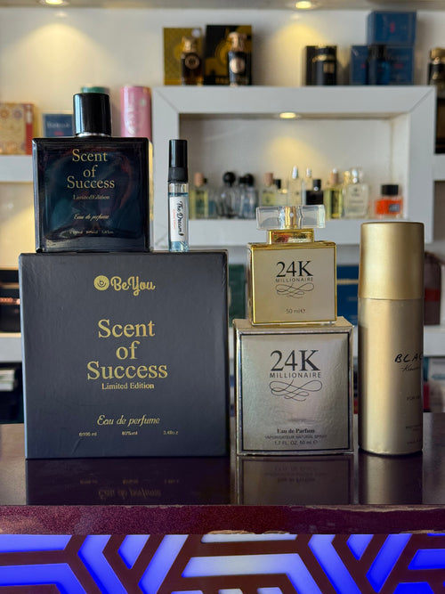 4 IN 1 | Scent of Success |24K |  Body Spray & Dream Tester