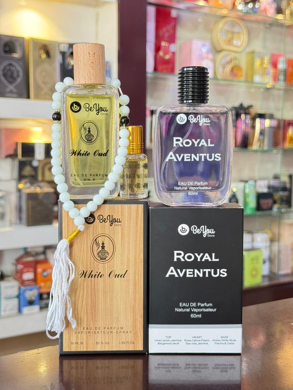 Royal Aventus & White Oud | Free Attar And Tasbeeh